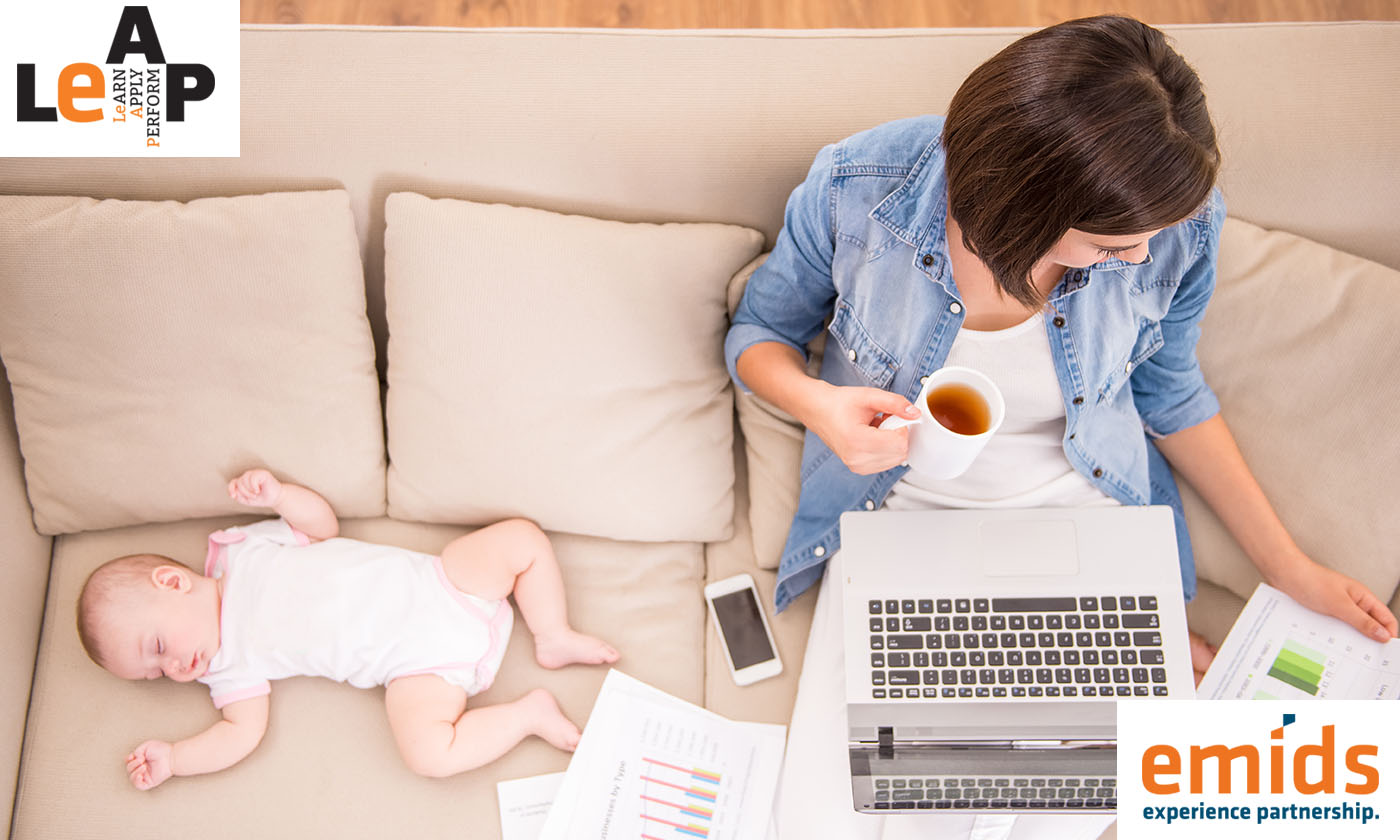 Encouraging new mothers to redefine professional success